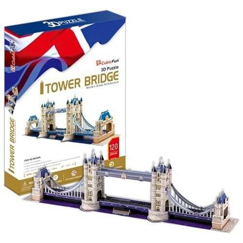Cubic Fun Puzzle Tower Bridge (3 Size)