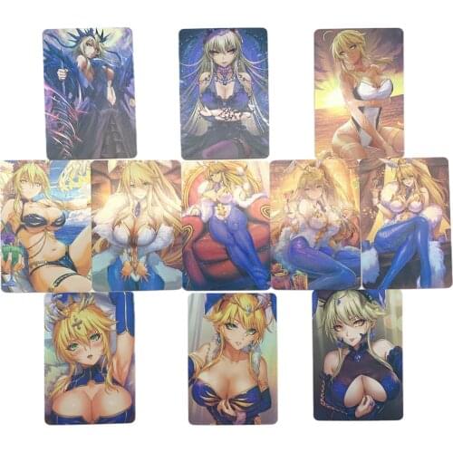 The 97th Set of 11PCS/ACG Sexy Game Movie Beauty Hobby Collection Anime Card Sexy Nude Toy Hobby Collection Gentleman Card