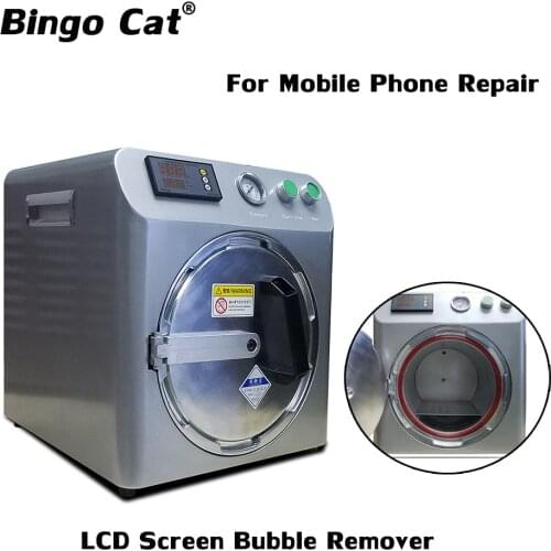 New Q4 Professional LCD Screen Bubble Remover OCA Glass Debubbler Autoclave Machine for iPhone Samsung Huawei LCD Screen Repair