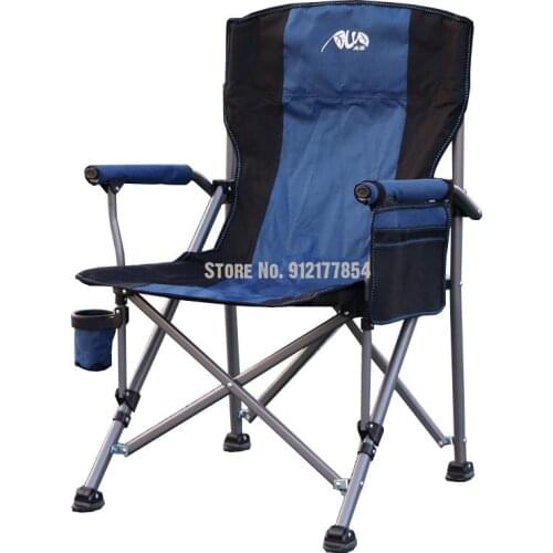 Outdoor folding chair fishing chair sketch portable beach chair car leisure camping chair home back director chair
