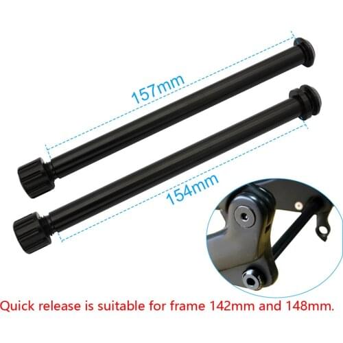 Bicycle barrel shaft Rear hub Quick release quick dismantling Aluminum alloy 48G Ultralight 142*12mm 148*12mm For Giant GT