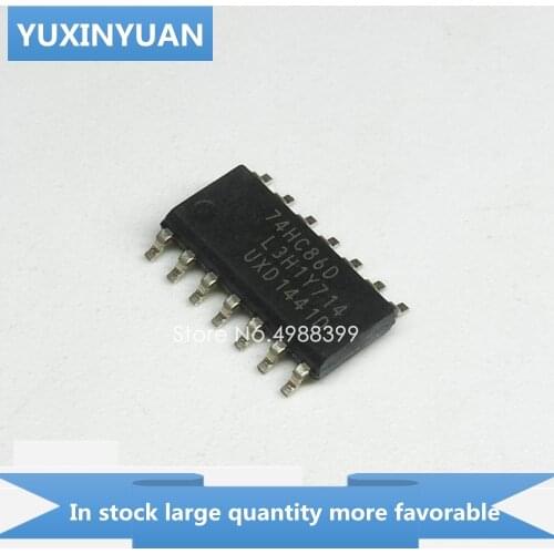 YUXINYUAN 10PCS/LOT 74HC86D 74HC86 HC86D HC86 SOP14 in stock in stock