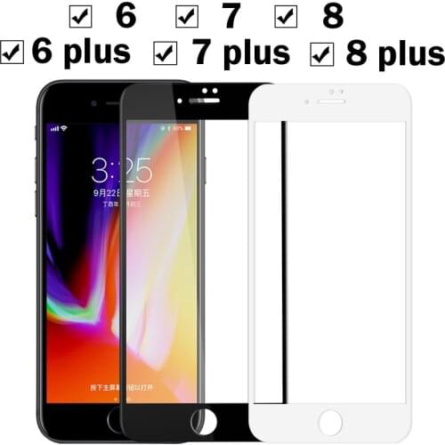 Screen Protector For iphone 7 6 8 plus 8plus Glass Protective Safety Glass For iphone 8plus 6plus 6Splus 7plus Tempered Glass