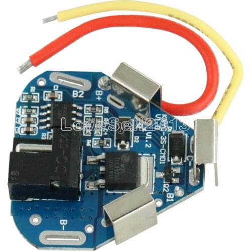 BMS 3S 12.6V 6A Li-ion Lithium Battery Protection Board 18650 Power Bank Balancer Battery Equalizer Board for Electric Drill