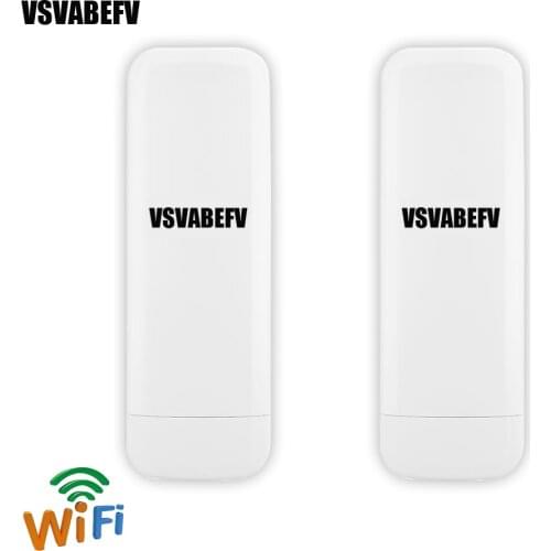 300Mbps Outdoor CPE Router 2.4G Wireless WIFI Bridge Wifi Repeater Point to Point 1-3KM Long Wifi Coverage With 24V POE