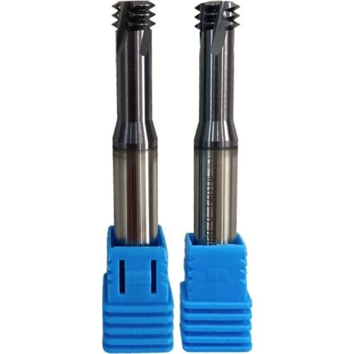 60 Degree Tungsten Steel Carbide M1 M4 M5 M6 M8 M10 M12 M14 M16 M18 M20 M24 Thread Milling Cutter CNC Machine End Mills
