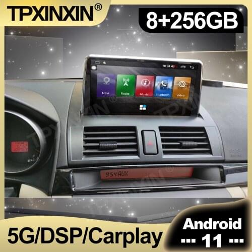 128G Android 10 Car Radio For Mazda 3 Vertical Screen Accessories Multimedia Video Player Stereo Navigation GPS Auto 2din No DVD