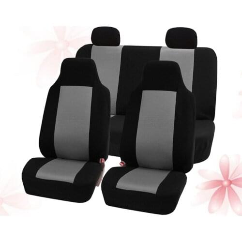 5 Seats Car Seat Cover Universal Auto Seat Cover Durable Wear Resistant Car Interior Accessory Car Seat Protector Mat (Blue)