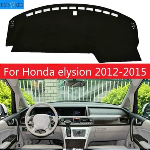 For Honda elysion 2012 2013 2014 2015 Dashboard Cover Sun Shade Non-slip Dash Mat Pad Carpet Car Stickers Interior Accessories