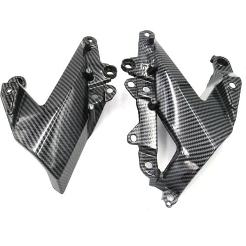 For KAWASAKI ZX-6R NINJA 2009 - 2012 Carbon Fiber Paint Side Mid Engine Cover Fairing