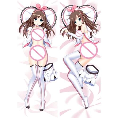 Japanese Anime Kizuna AI sexy girl characters otaku Dakimakura throw body pillow case cover hugging body pillowcases