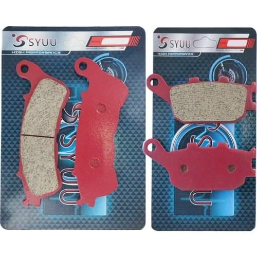 Motorcycle Ceramic Front Rear Brake Pads For Honda NC700 Integra NC700XA NC700XD NC700SA NC700SD 2012 2013 2014 FA388F FA174R
