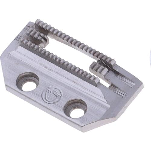 Metal E Type Flat Bed Feed Dog For Industrial Lockstitch Sewing Machine