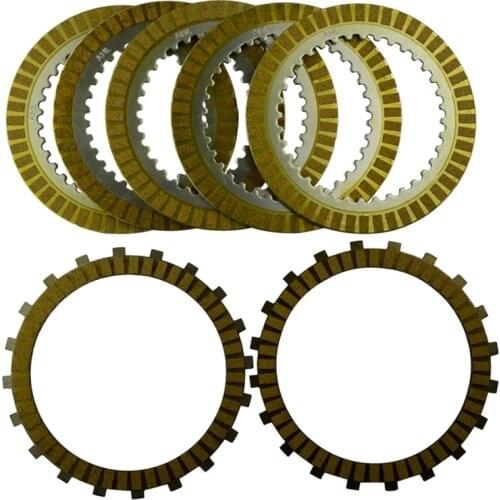 A set Motorcycle Engine Parts Clutch Friction Plates Kit & Steel Plates For SUZUKI M109R M109 R VZR1800 VZR 1800 2006-2011