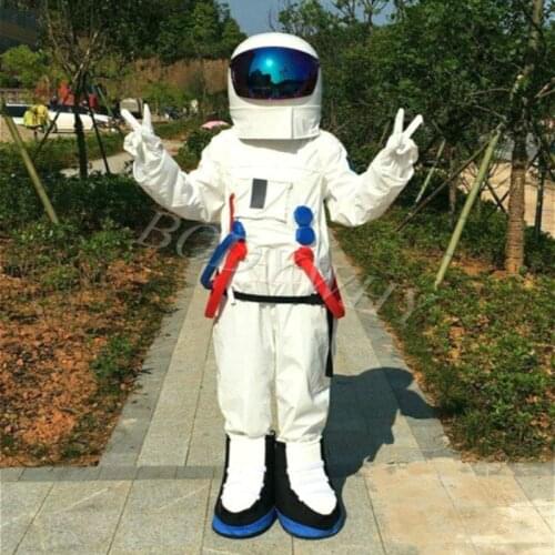New Best selling Christmas Party Spaceman Mascot Cosplay Costume Halloween Birthday Party Advertising Parade Adult Use Suit