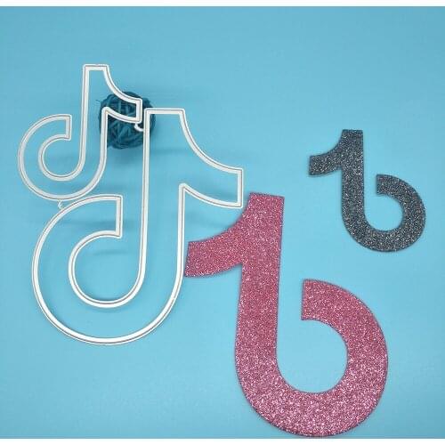 New size musical note combination metal cutting mold photo album cardboard DIY gift card decoration embossing crafts