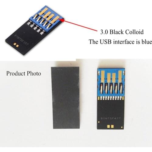 1-100pcs Wholesale chip USB 3.0 memory flash 4gb 8GB 16GB 32G 64GB short U disk semi-finished chip pendrive factory wholesale