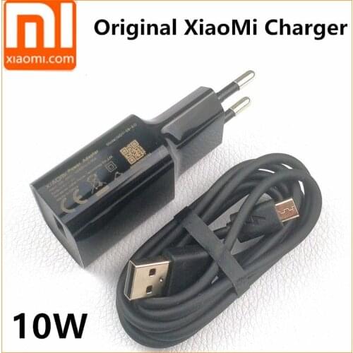 Original EU XIAOMI redmi 6a Charger 5V/2a Charge Usb Wall Power Adapter For redmi 5a 4a 6 4x 5 plus mi note 3 5 6 pro s2 &Cable