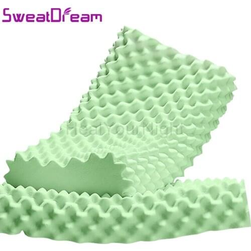 Negative Ion Natural Latex Pillow Head Neck Massage Pillow Anti-mite Antibacterial Vertebrae Orthopedic Health Care for Home