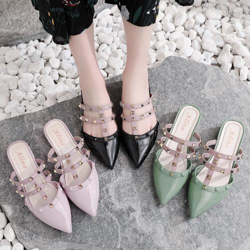 Wedge Heel Sandals For Summer WomenS Fashion All-Match Non-Slip Plastic Lazy Slippers