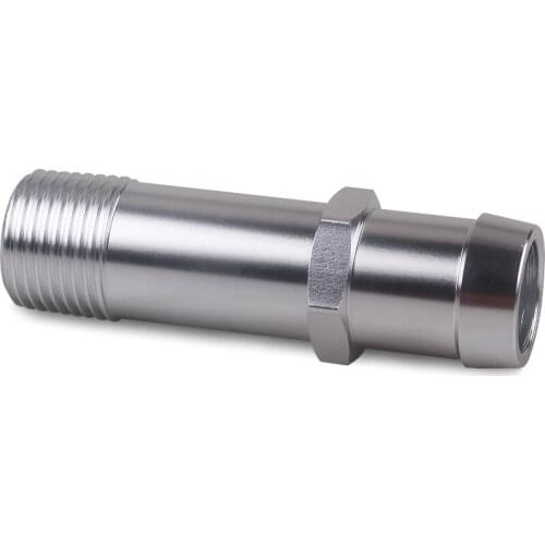 For Chevy Fitting Water Pump Heater Hose 1/2 Inch Npt To 3/4 Inch Barb Sbc Bb 1 order