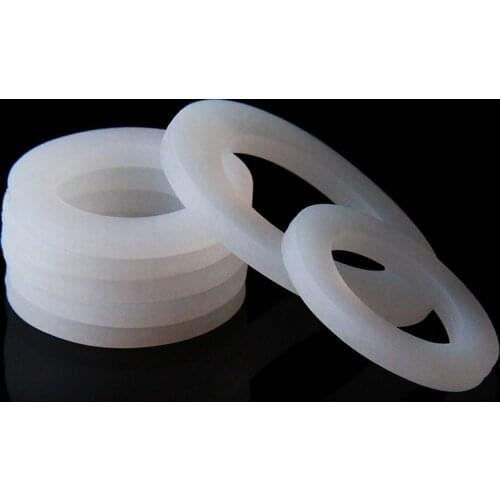 5pcs/set Silicone Flat Gasket O-Ring Seal Washer Ring Plumbing Faucet Pipe joint Washer Sealing Ring I.D.20-40mm