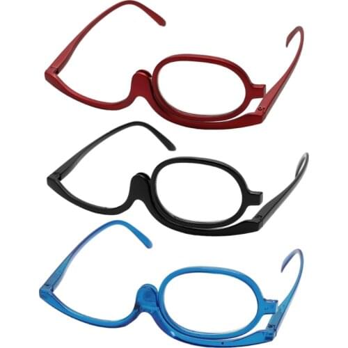 Men Women Folding Eyeglasses New Magnifying Glasses Makeup Reading Glass Cosmetic General