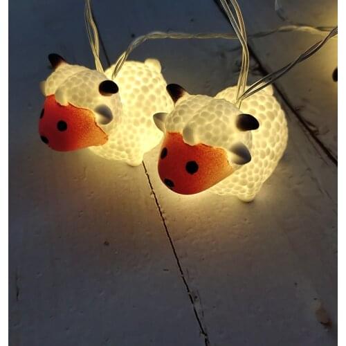 LED Garland Fairy Lights Easter Party Decorative Wedding Net Light String Holiday Lighting Christmas Wedding Party Decoration