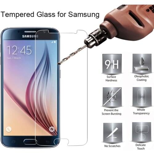 9H HD Tempered Glass for Samsung Galaxy S4 Mini S3 Neo Screen Glass for Samsung S6 Duos S5 Mini S7 Toughed Glass on Galaxy S2