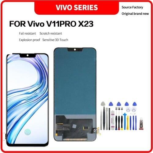 For VIVO V11 pro X23 LCD Display Touch Screen Digitizer Assembly For VIVO V11 pro X23 lcd Replacement Screen With Free Tools