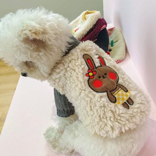 Winter Dog Vest Coat Christmas Dog Clothes Cat Pet Clothing Xmas Dog Outfit Garment Yorkies Pomeranian Poodle Schnauzer Costume