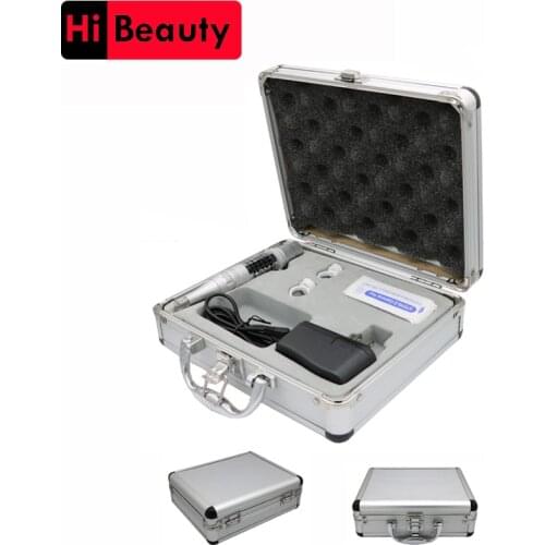 1PC Small Portable Alumium Tattoo Machine Pen Kits Storage Case Organizer Carrying Box Packaging Container With Lock
