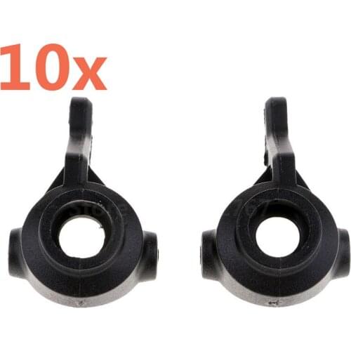 10 Pieces RC Cars HSP Spare Parts Steering Hub Carrier(L/R) 02014 Racing RedCat Accessories 102011 For 1/10 Remote Control Car