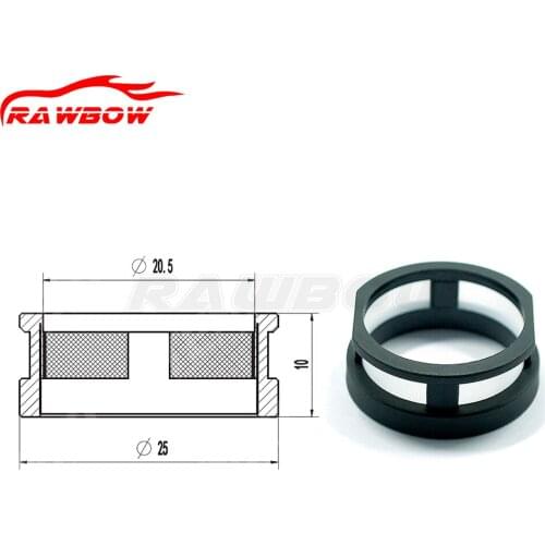 50 PCS Size 25*20.5*10 Fuel Injector Ring Type Side Filter 12011