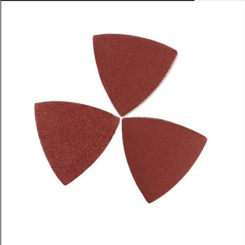 Free shipping 20PCS SET triangular sandpaper sand paper 60# for coarse grinding for most of oscillating mulitifunctional tools