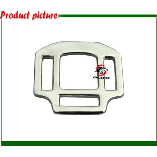Free shipping 1" Zinc die cast halter square with three slots.(BKZ8069)