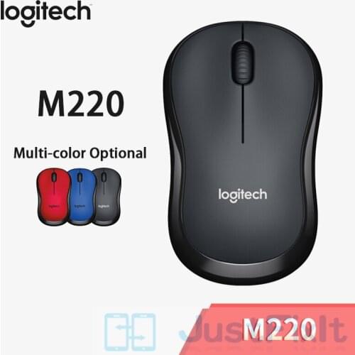 Logitech M220 Wireless Mouse For Mac OS/Window 10/8/7 Silent Mouse with 2.4GHz High-Quality Optical Ergonomic PC Gaming Mouse
