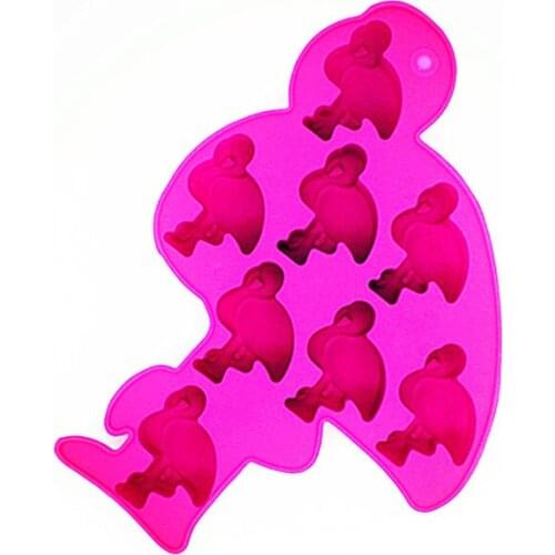 Flamingo fondant chocolatemold fondant decorative silicone mould