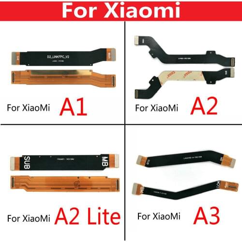 For Xiaomi Mi A1 A2 A3 Lite New Motherboard Main Flex Cable Repair Parts