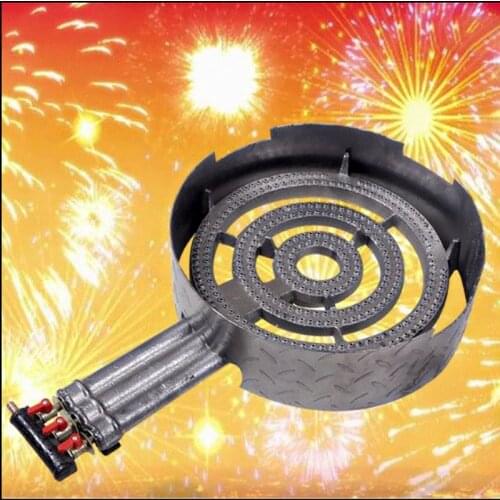 1pc stove burner for household barbecue portable Desktop gas burner Cast iron gas stove single fire burner gas jet burner 38 46