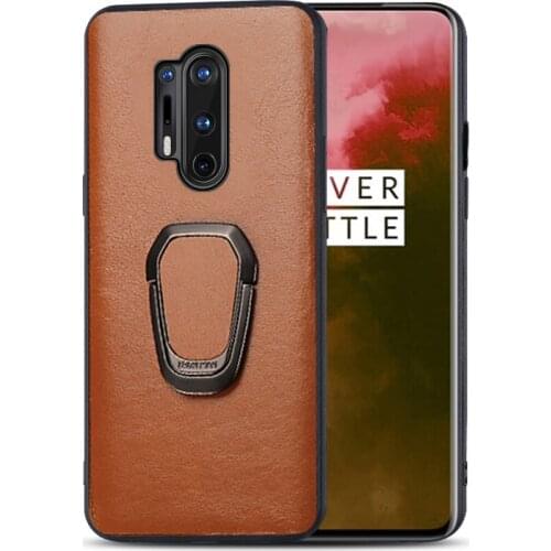 Genuine Oil Wax Leather Magnetic Holder Phone Case for Oneplus 8 Pro 8T Nord 7 7T Pro 7 Pro 6 6T Case Cover One Plus 8Pro 7 5 5T
