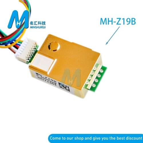 MH-Z19 MH-Z19C MH-Z19B NDIR Infrared CO2 Sensor Module Infrared for Carbon Dioxide co2 Monitor MH Z19B/MH Z19C