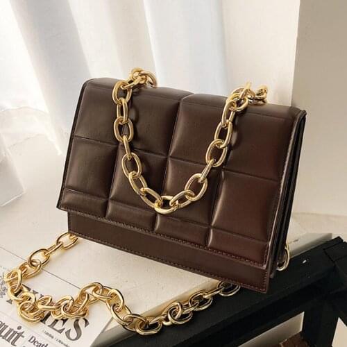 Luxury Handbags Women Bags Designer Small Chains Crossbody Bag Ladies Fashion Shopping Shoulder Bags Female Plaid Clutch Purses