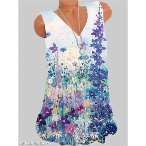 Temperament Women T-shirt Summer Sleeveless T-shirt Women Loose Top