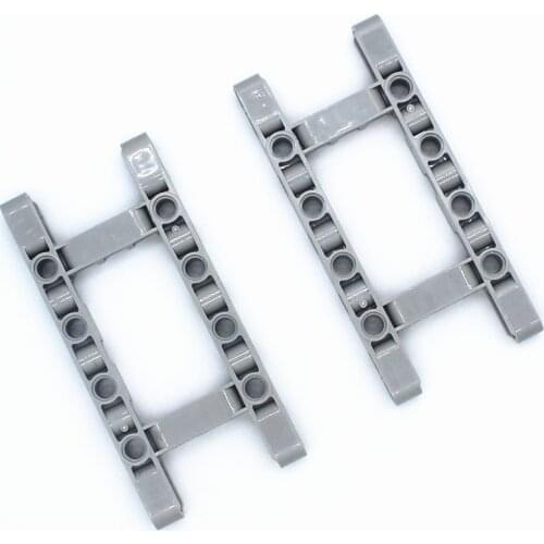 ETFOM Technic Parts 2pcs Technic parts BEAM R. FRAME 5X11 DIA4.85 compatible with lego for kids boys toy 64179