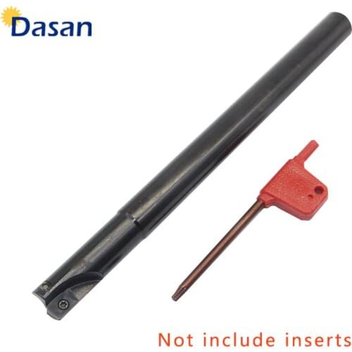 1pc 103 C15.6 0.8R16 200mm Milling Cutter Holder Indeaxable Shoulder Mill Tool for APKT1003