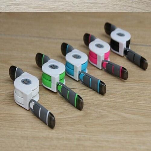 100pcs/lot Retractable Micro USB Cable + 8Pin 2 in 1 Sync Data Charging USB Cable for iPhoneX XS 85s 6 plus for Samsung S7 S6