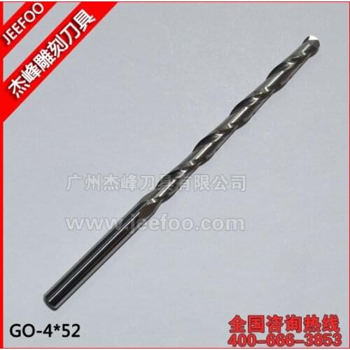 4*52 Two Flutes Ball Nosed Carbide End Mills, CNC Cutting Tools, Mill Bits, CNC Router Bits for Engraving Tools