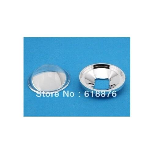 77mm Aspheric Glass Lens + 82mm Reflector Base Housing FOR 100W 150W High-Power LED Free shipping led lens 100w led lens