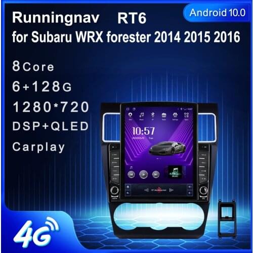 9.7" Android 10.1 For Subaru WRX forester 2014 2015 2016 Tesla Type Car Radio Multimedia Video Player Navigation GPS RDS